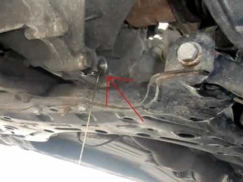 transmission fluid change corolla 2005 2006 2007 2008 - YouTube