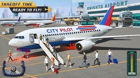City Pilot Journey: Passenger Airplane Flight Simulator ✈️ | Realistic Airport Adventure 3D