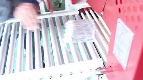 Fully automatic L-sealer shrinking machine with speed L type sealing shrink packing machine