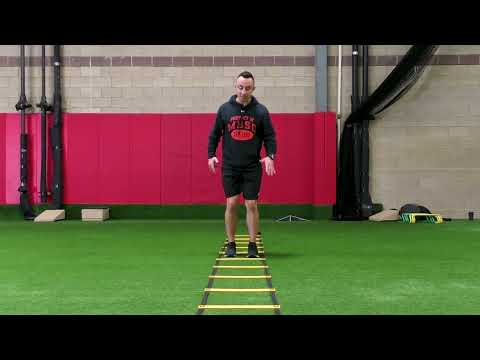 Linear Ladder Hop With Stick