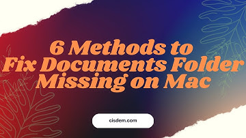 Documents Folder Missing on Mac Ventura/Monterey? 6 Fixes!