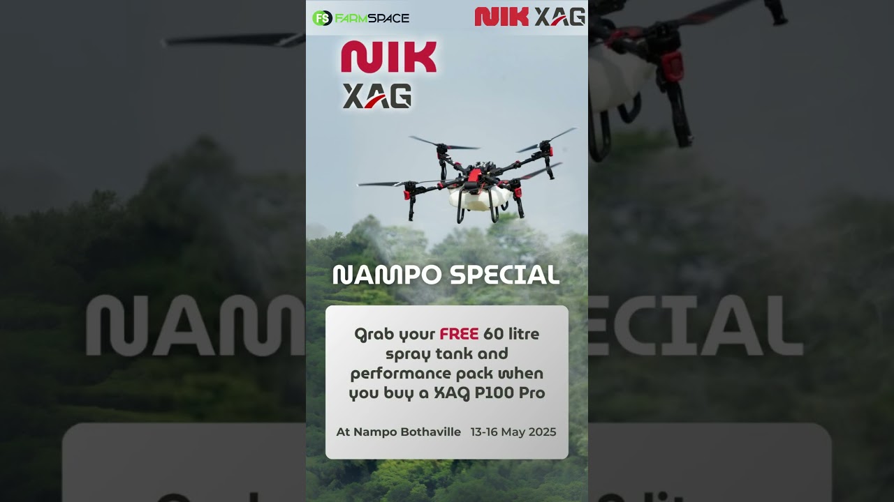 Soek jy die grootste en vinnigste drone op Nampo hierdie jaar?