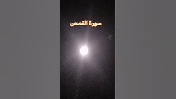 سورة القصص بصوت الشيخ ياسر الدوسري
