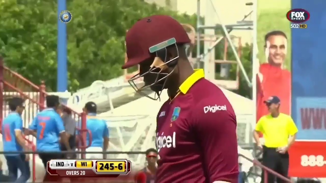 INDIA VS WEST INDIES 2016  T20 ： Unbelievable T20 Finish! India Lose by 1 Run in Record-Breaker 