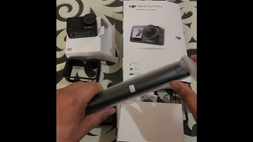 DJI Osmo Action 4 Unboxing (Adventure Combo)!! #dji #actioncamera #djiaction4 #osmoaction4 #shorts