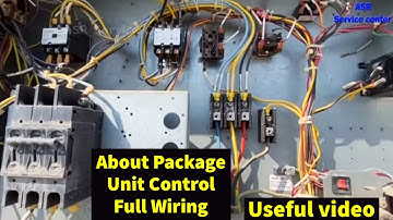 Very useful information Package Unit Control Wiring 3 phase Full practically knowledge Hindi me