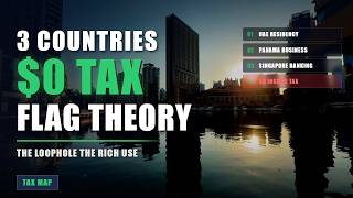 3 Countries, $0 Tax: The Flag Theory Loophole the Rich Don't Want You to Know