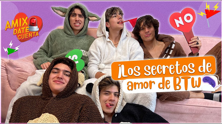 LUKAS, HAROLD, TRISTAN, SEBAS Y ALAN DE BTW NOS CUENTAN TODOS SUS SECRETOS DE AMOR ❤️😍