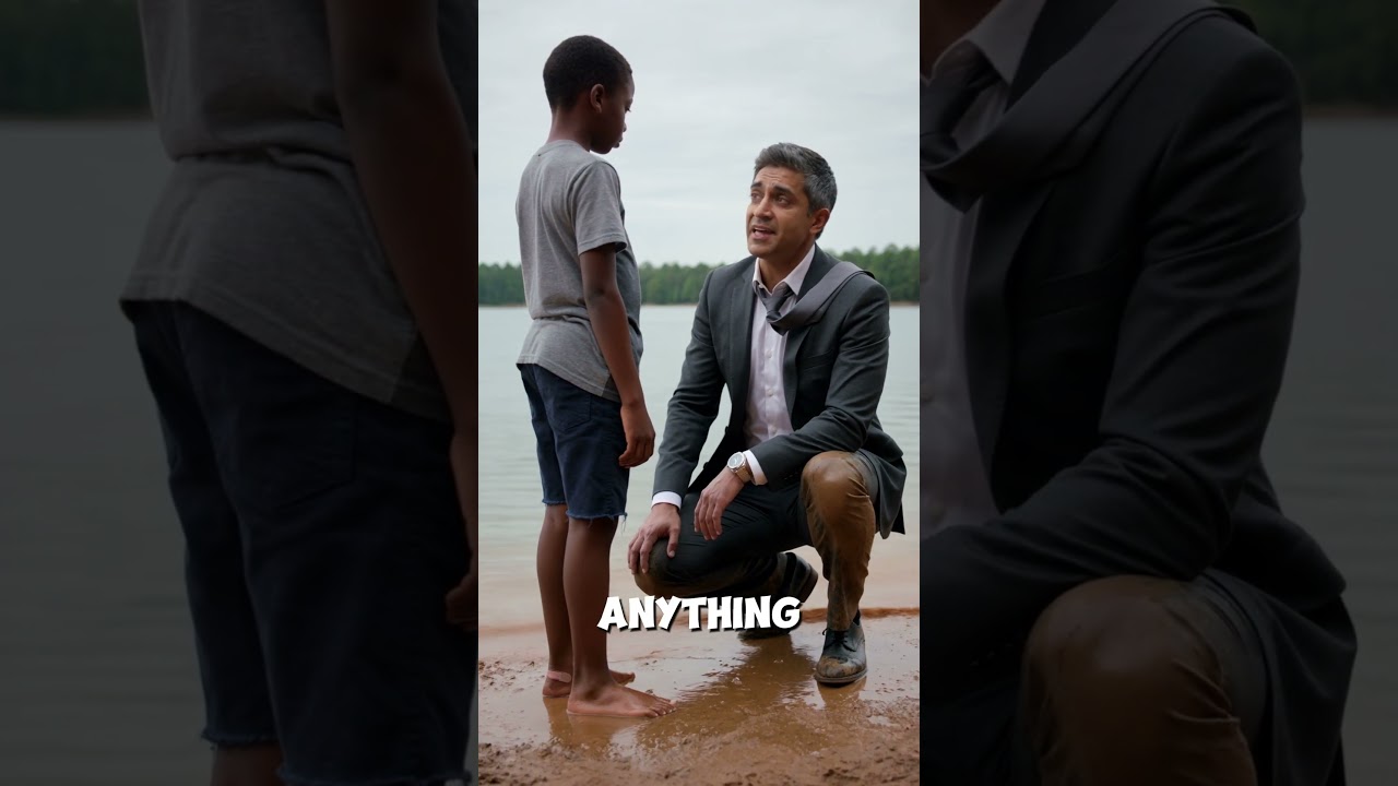 Poor Black Boy Pulled Millionaire's Wife from Water — Then His Wish Made Millionaire Cry