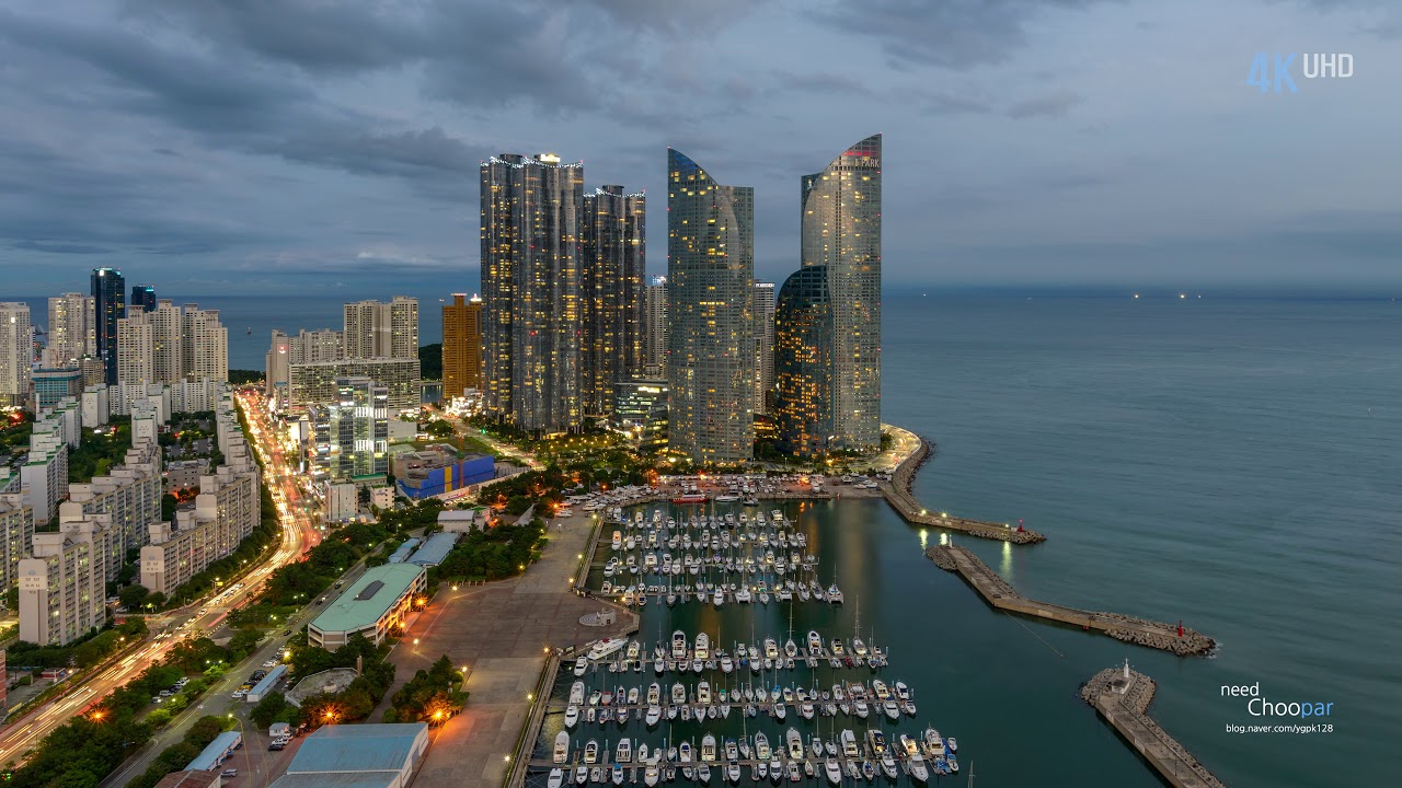 [Timelapse] DYNAMIC BUSAN #74 _ Haeundae Exordium 4k - YouTube