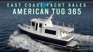 NEW 2018 American Tug 365 UNDERWAY!