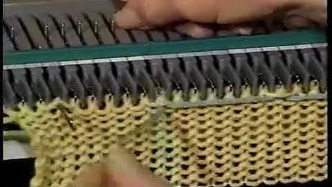 Ultimate Sweater Machine lesson 21