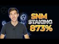 This is the most profitable Sonm coin STAKING ever 🚀 SNM crypto staking
