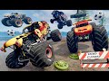 Monster Truck Mud Battle All Stars | BeamNG Drive - Griff&#39;s Garage