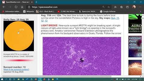 Solar Minimum was reached December 2019 August 10th 2020