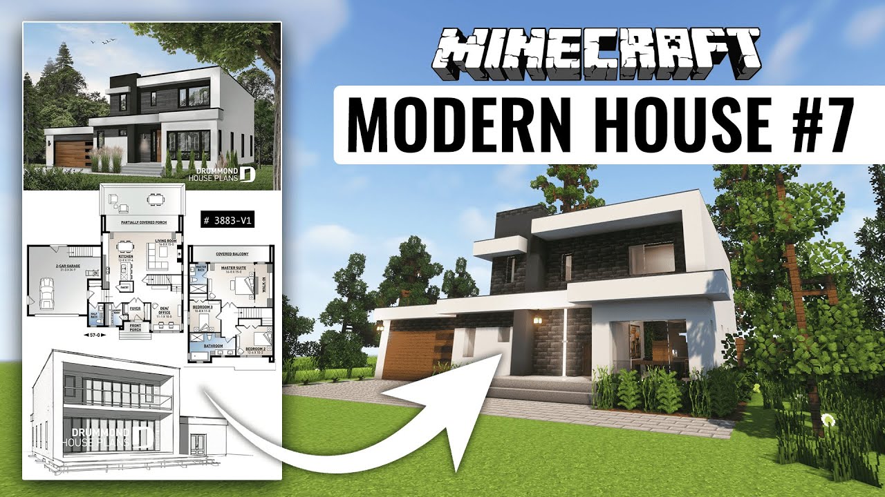 Modern House #7 [Minecraft] - YouTube