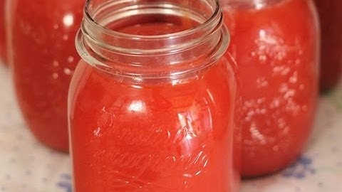 CONSERVA DI POMODORO fatta in casa