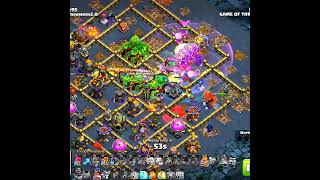 TH17 Fireball + Root Rider OP Attack! #shorts #trending #youtubeshorts #coc