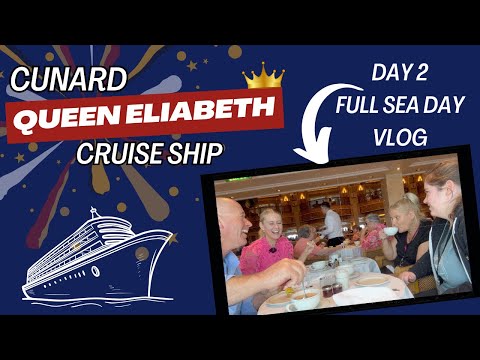 What's there to do on a SEA DAY on the QUEEN ELIZABETH CRUISE SHIP Video Thumbnail