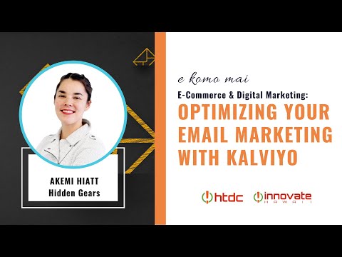 Webinar: Optimize Your E-Commerce Email Marketing with Klaviyo