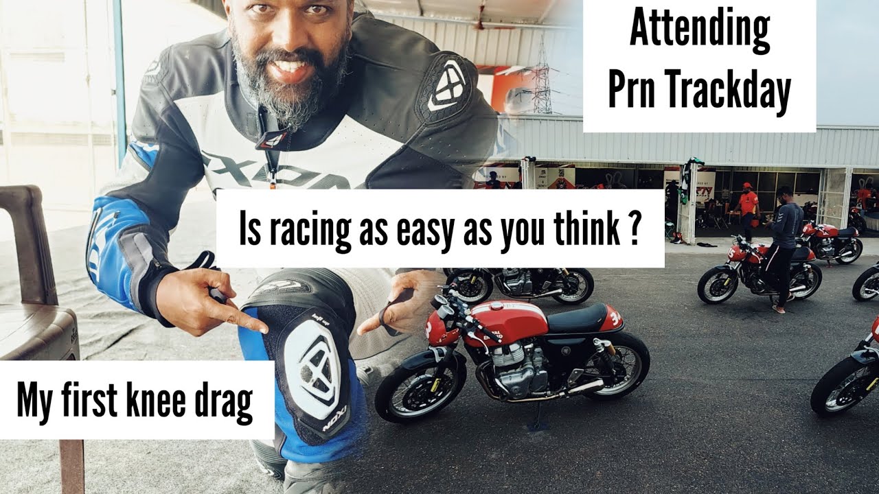 Want to attend a track day and ride a race spec RE GT650 ? PRN Motorsport | First knee drag