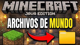 Cómo encontrar los archivos del mundo para Minecraft Java