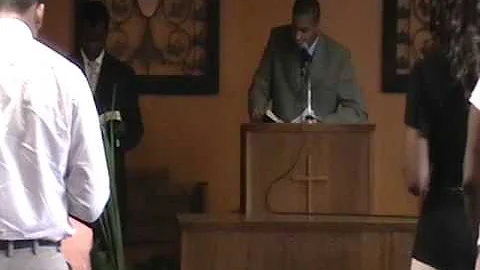 Min. Edmond Bridges Preaching 1st message "Repent ...