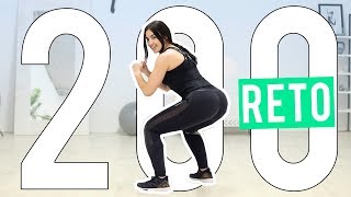 Reto 200 sentadillas para tonificar las piernas y glúteos screenshot 4