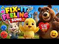 Fix It Feelings Song | Learn Emotions for Kids | Fun 3D Cartoon