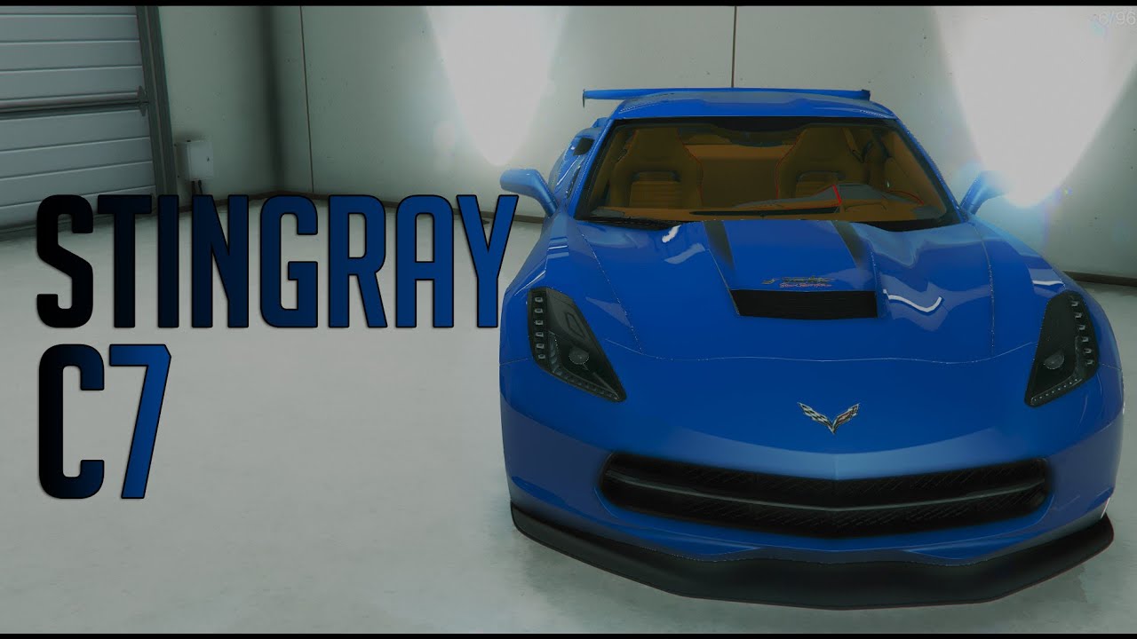 GTA V 2014 Chevrolet Corvette Stingray C7 MOD
