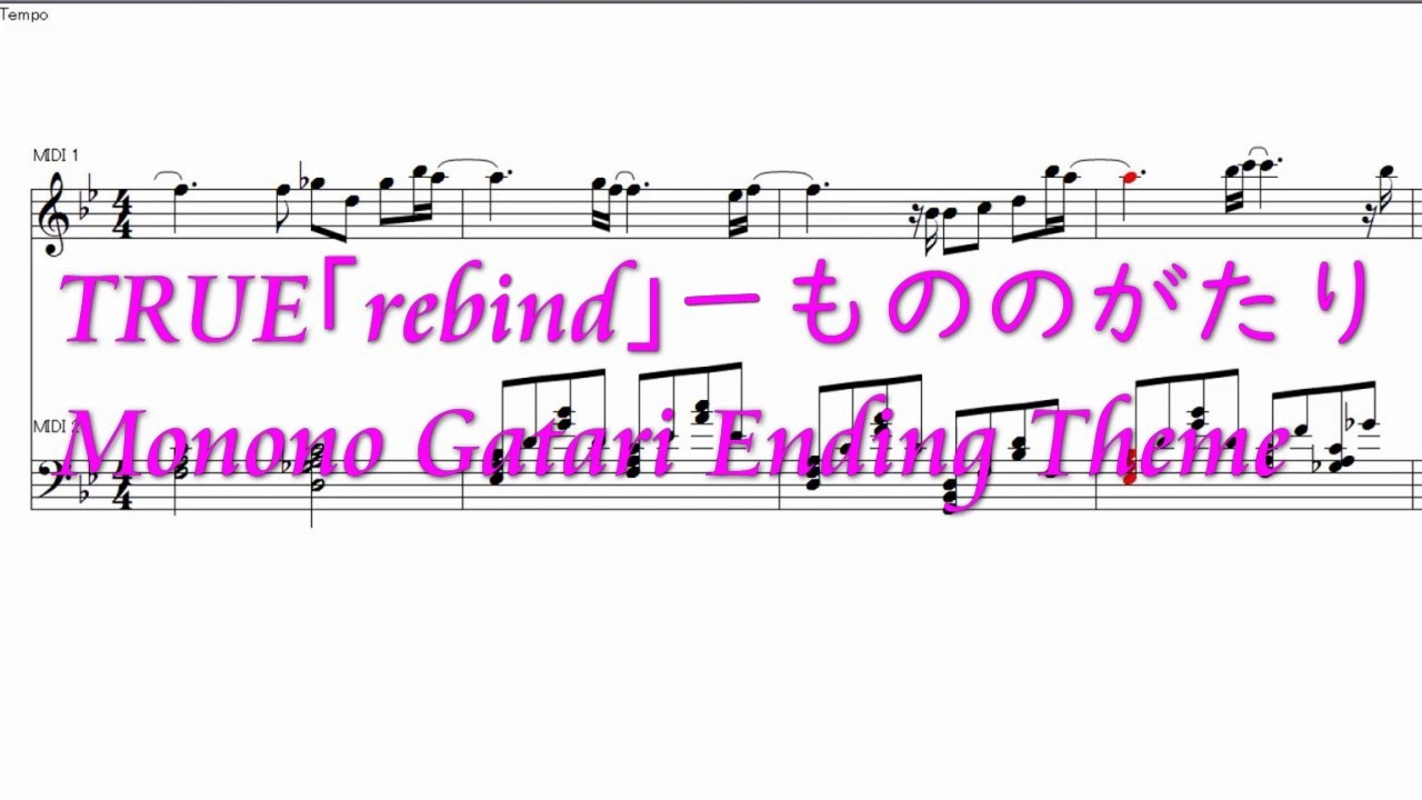 True Rebind 歌詞 歌詞リリ