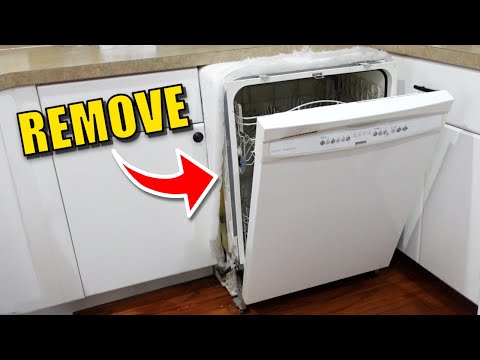 How to Remove a Dishwasher
