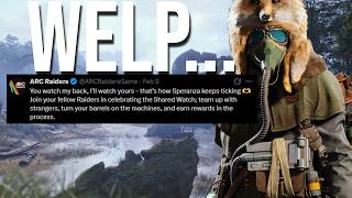 I Can't Lie Arc Raiders, This Is a HUGE Letdown...