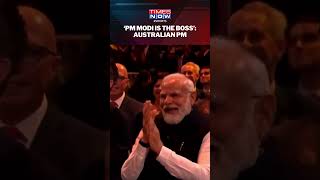Pm Modi Is The Boss Indian Prime Minister Gets Rockstar-Like Welcome In Australia