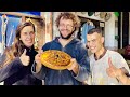 Moroccan Chicken Pizza, Babakoul, Tamraght Morocco