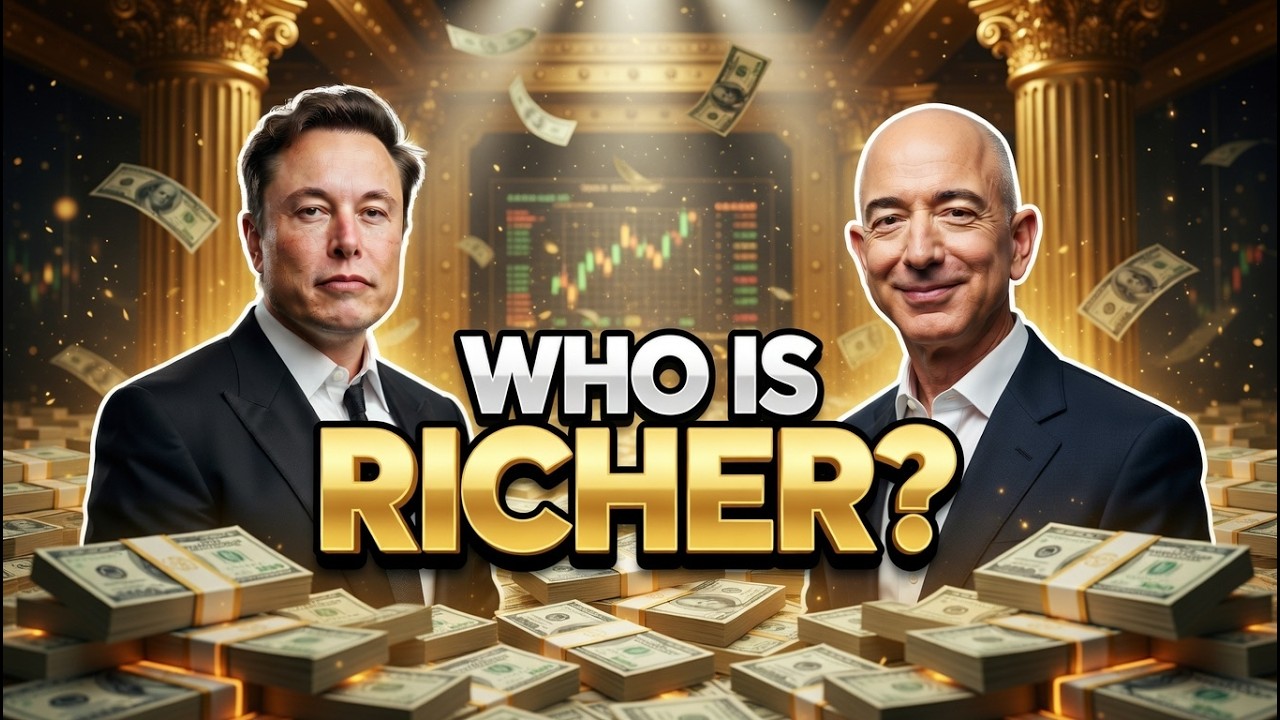 Elon Musk VS Jeff Bezos Who Is Riche