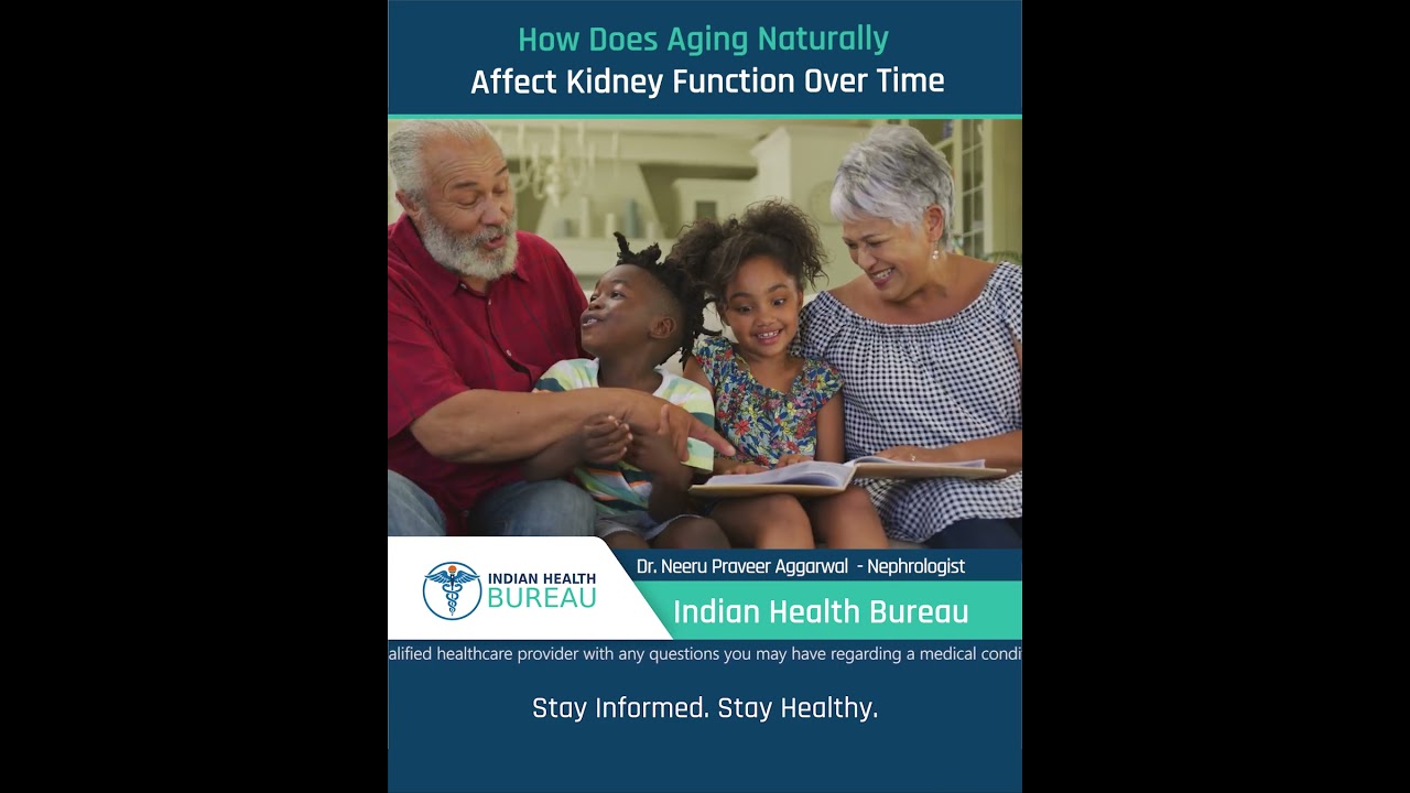 How Does Aging Naturally Affect Kidney Function Over Time