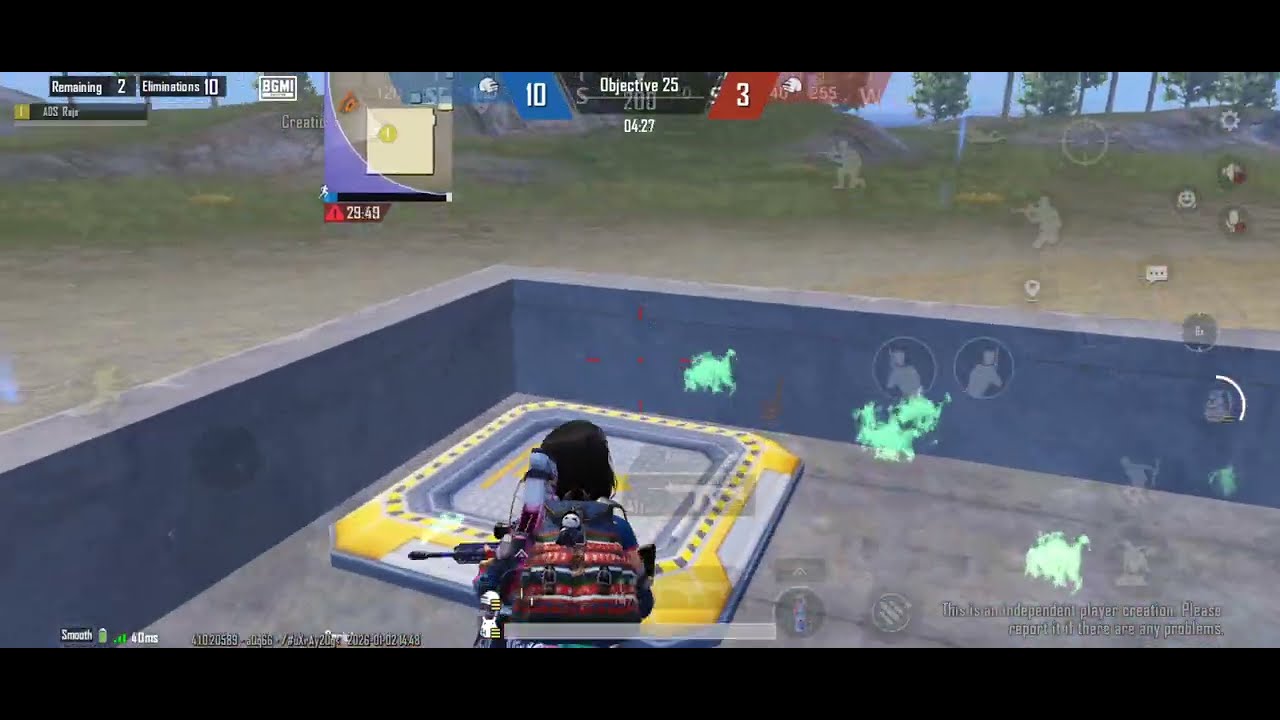 Bgmi Day 4 | Wow mode squard house 1V1 fight long range Gameplay 