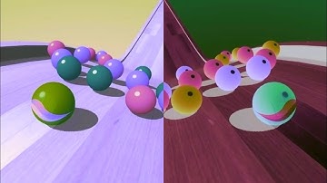 Marble Run 🔮 vs Reverse gameplay Ball  Colour Run walkthrough , iOS Android New Update part : 1317