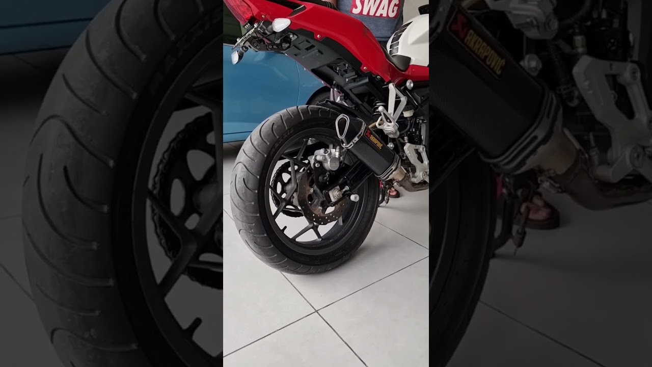 benelli 302r akrapovic 