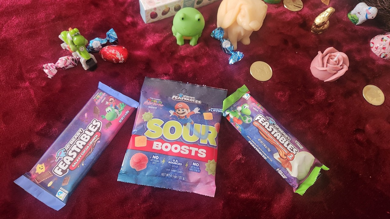 MrBeast The Super Mario Galaxy Movie Feastables