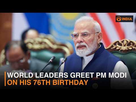 World Leaders Greet PM Modi on His 76th Birthday