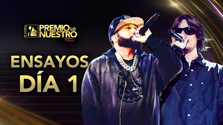 Premio Lo Nuestro 2025: inician los ensayos con El Alfa, Manuel Turizo, Danny Ocean y otros artistas