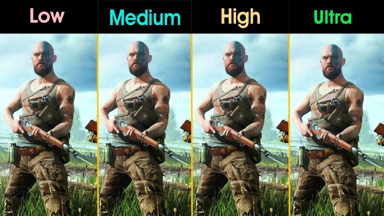 Battlefield V   |  i5 3470  |  GTX 1050 Ti  All Settings