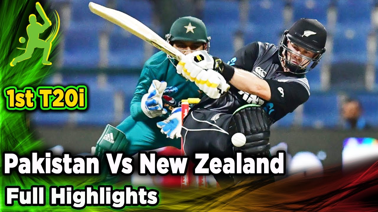 Pakistan Vs New Zealand 1st T20i Full Highlights Pcbm8c2 Youtube