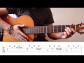 Malagueña Falseta II. Como adornar un punteo de guitarra clásica con ligaduras. Curso Punteo 29