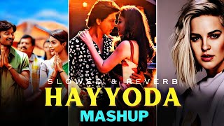 Hayyoda 💜 Mashub - ( Slowed + Reverb ) Black Mashup 🖤 Remix [tamil song remix]