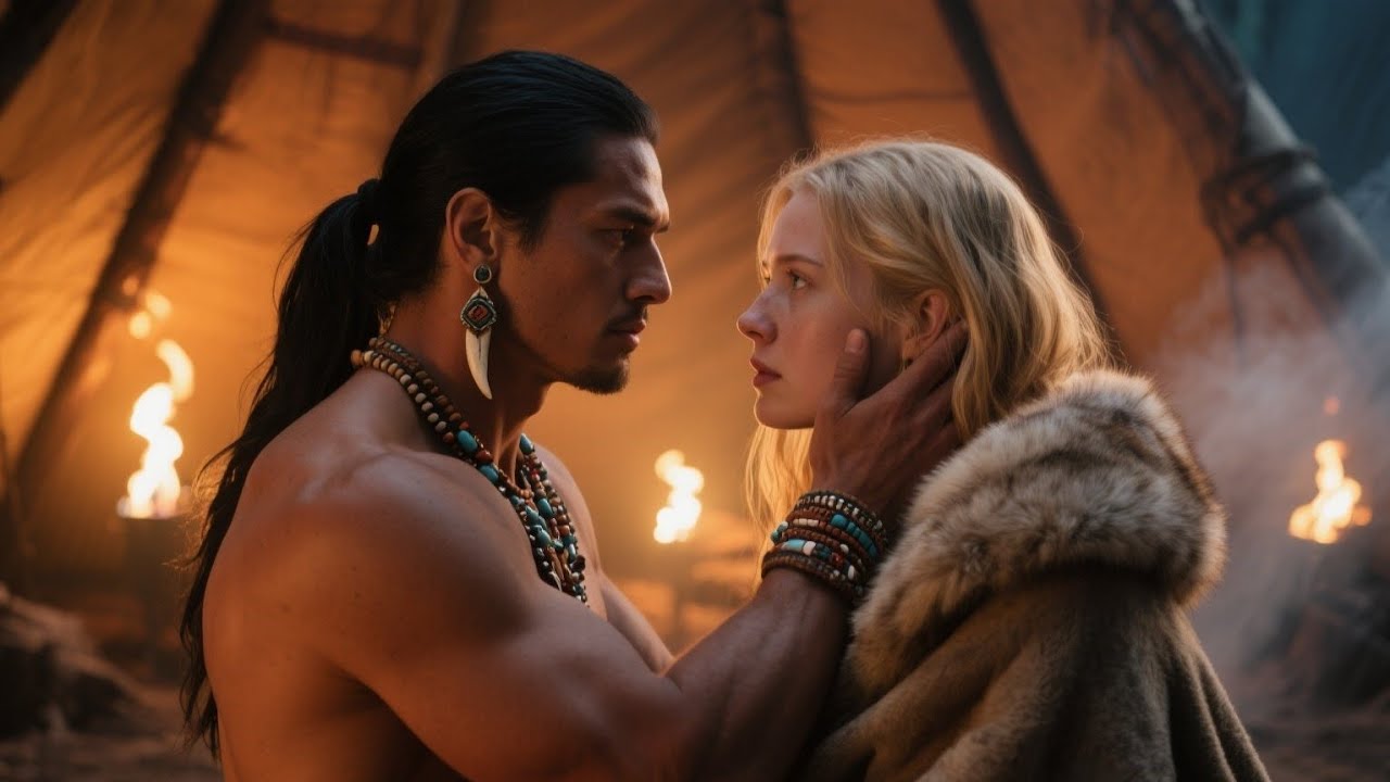 Bathe, then wait for me in the tent,” ordered the Alpha Apache—the runaway bride obeyed, trembling.