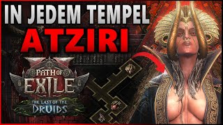 Alle Drei Maps Direkt Zu Atziri Path Of Exile 2 0.4 Tempel Guide