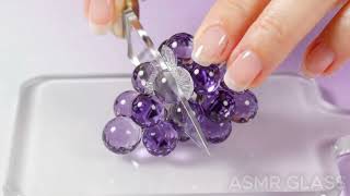 Glass Fruit Smoothie ASMR 🍓 Satisfying Crystal Blender Sounds